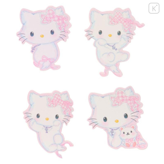 Japan Sanrio Original Glitter Hologram Sticker Set - Charmmy Kitty : My Furbaby Charmmykitty - 4