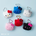 Japan Sanrio Original Mascot Holder - Hello Kitty : I Love Hello Kitty Face Red - 3