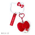 Japan Sanrio Original Steel Carabiner - Hello Kitty : I Love Hello Kitty Face Pink - 4