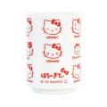 Japan Sanrio Japanese Tea Cup - Dear Daniel & Hello Kitty : Funny Face Red - 2