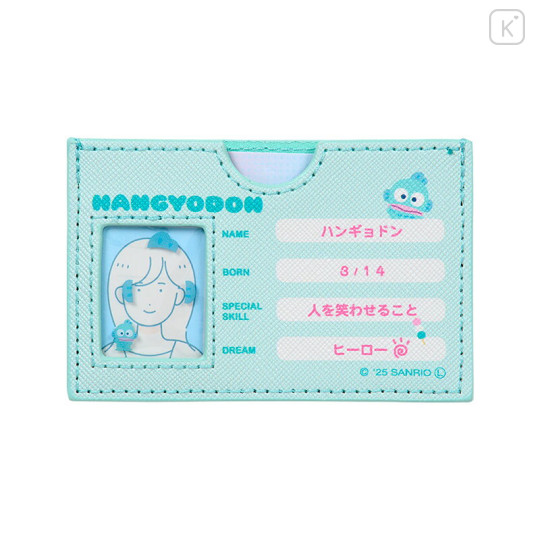 Japan Sanrio Card Case - Hangyodon : Profile Face - 3