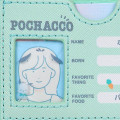 Japan Sanrio Card Case - Pochacco : Profile Face - 6