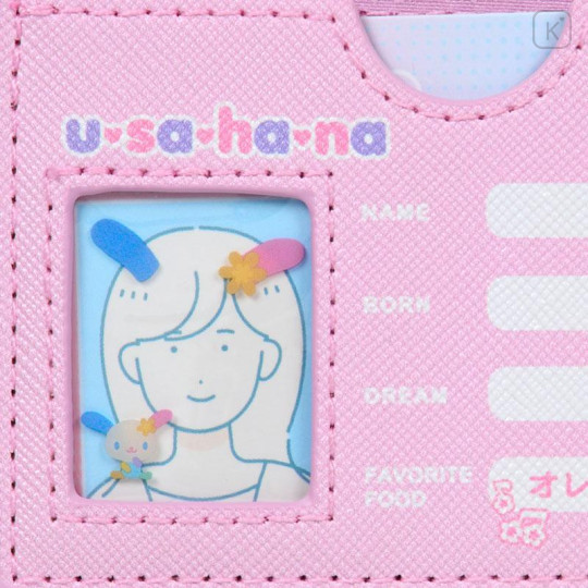 Japan Sanrio Card Case - Usahana : Profile Face - 6