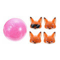 Japan Disney Store Bath Ball with Random Glowing Mascot - Zootopia : Nick Wilde Face Blind Box - 8