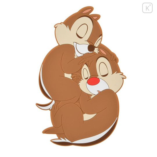 Japan Disney Store Silicone Die-Cut Trivet - Chip & Dale : Sweet Dream - 1