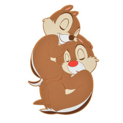 Japan Disney Store Silicone Die-Cut Trivet - Chip & Dale : Sweet Dream