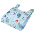Japan Miffy Eco Shopping Bag & Mini Bag - Miffy : Light Blue Bike - 2