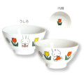 Japan Miffy Rice Bowl - Miffy : Flower Retro - 2