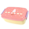 Japan Miffy Bento Lunch Box 500ml - Miffy : Cherry Pink Yellow - 1