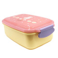 Japan Miffy Bento Lunch Box 500ml - Miffy : Cherry Pink Yellow - 2