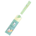 Japan Sanrio Clear Chopsticks 23cm - Pochacco : Light Green - 1