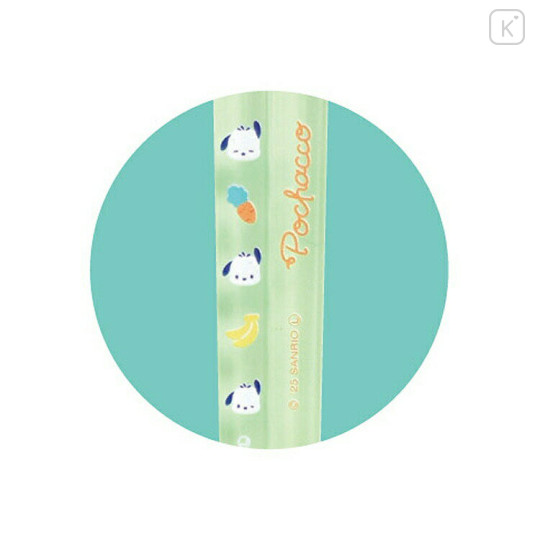Japan Sanrio Clear Chopsticks 23cm - Pochacco : Light Green - 2