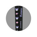 Japan Sanrio Clear Chopsticks 23cm - Kuromi : Black - 2