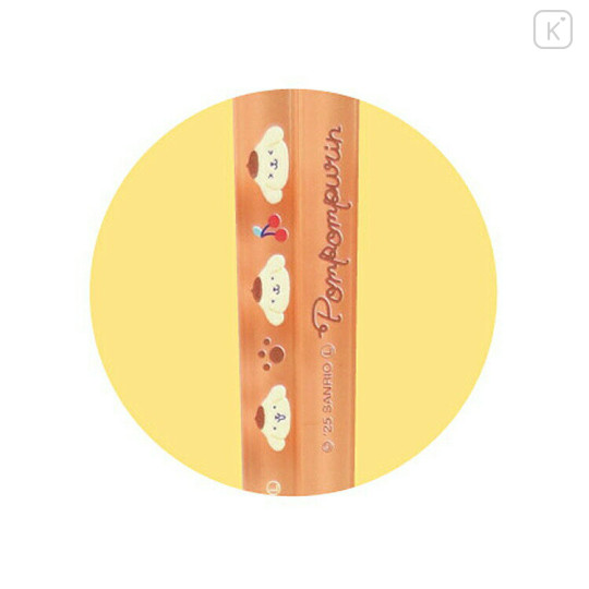 Japan Sanrio Clear Chopsticks 23cm - Pompompurin : Light Orange - 2