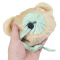 Japan San-X Eco Shopping Bag & Mascot Pouch - Rilakkuma : Mint Relax - 5