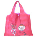 Japan Moomin Eco Shopping Bag - Little My : Happy Boxing Day Pink - 1