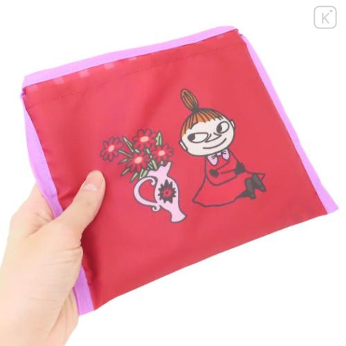 Japan Moomin Eco Shopping Bag - Little My : Happy Boxing Day Pink - 4