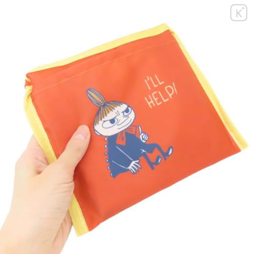 Japan Moomin Eco Shopping Bag - Little My : Hungry Orange - 4