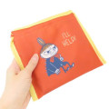 Japan Moomin Eco Shopping Bag - Little My : Hungry Orange - 4