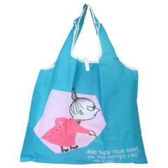 Japan Moomin Eco Shopping Bag - Little My : Turquoise