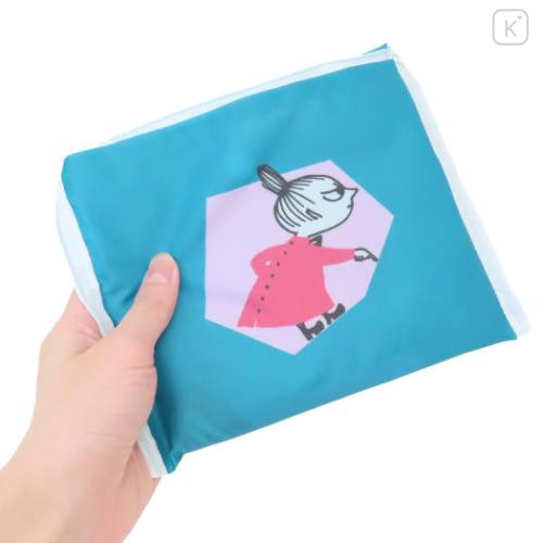 Japan Moomin Eco Shopping Bag - Little My : Turquoise - 4
