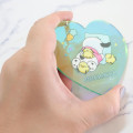Japan Sanrio Aurora Acrylic Keychain - Pochacco : Sweet Dream Clear Heart - 2