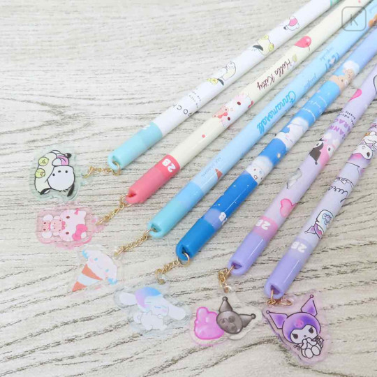 Japan Sanrio Mascot 2B Pencil - Cinnamoroll : Ice Cream Blue - 3