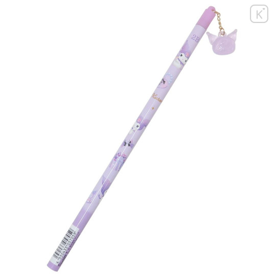 Japan Sanrio Mascot 2B Pencil - Kuromi & Baku Purple - 1