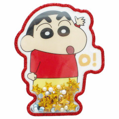 Japan Crayon Shin-chan Big Glitter Shaker Sticker - Shinnosuke Nohara : Hi