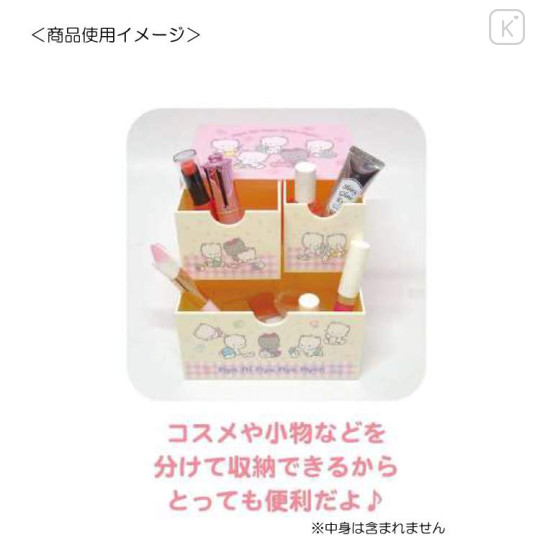 Japan Sanrio Chest Drawer - Nyaninyunyenyon : Retro - 3