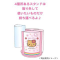 Japan Sanrio Rotating Pen Stand - Hello Kitty : Tan Swimsuit Party Pink - 3