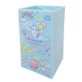 Japan Sanrio Chest Drawer with Pen Stand - Cinnamoroll : Balloon Party Light Blue - 1