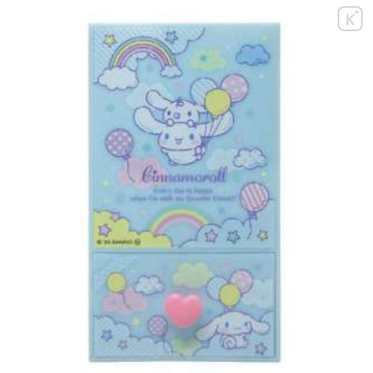 Japan Sanrio Chest Drawer with Pen Stand - Cinnamoroll : Balloon Party Light Blue - 2