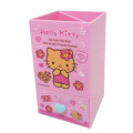 Japan Sanrio Chest Drawer with Pen Stand - Hello Kitty : Tan Swimsuit Party Pink - 1