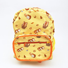Japan Bread Thief Travel Folding Backpack - Yellow