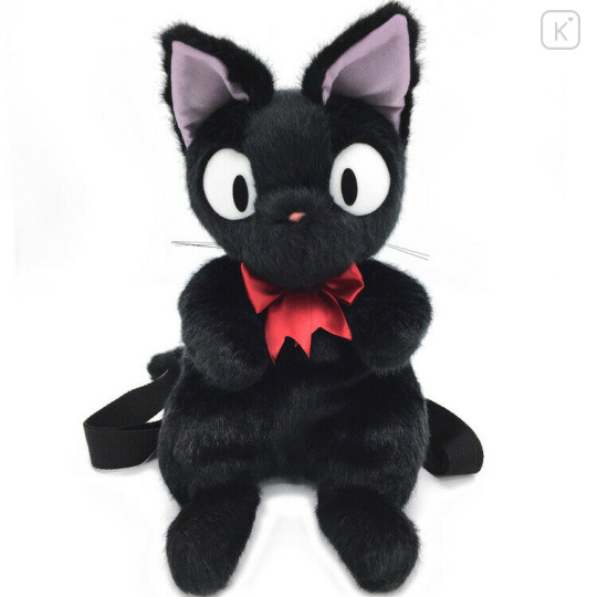 Japan Ghibli Plush Backpack - Kiki's Delivery Service : Black Cat Jiji - 1