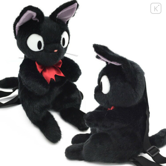 Japan Ghibli Plush Backpack - Kiki's Delivery Service : Black Cat Jiji - 2