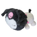 Japan Sanrio Co-sleeping Pillow Plush - Kuromi : Fluffy - 1