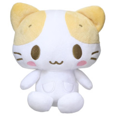 Japan Sanrio Plush Toy - Masyumaro : Fluffy Marshmallow-Like Cat Smile