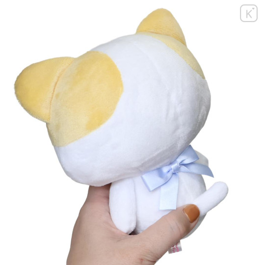 Japan Sanrio Plush Toy - Masyumaro : Fluffy Marshmallow-Like Cat Smile - 2