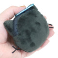 Japan Sanrio Mini Plush Pouch with Carabiner - Chococat : Face - 2
