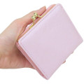 Japan Sanrio Clasp Bifold Wallet - My Melody : Pink Gold Embossed - 2