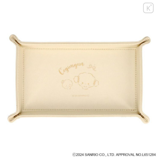 Japan Sanrio Desk Organizer Accessory Tray - Cogimyun : Ivory - 2