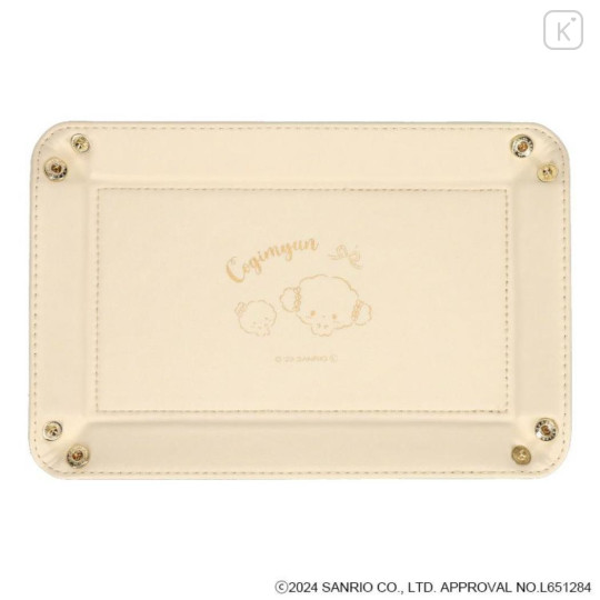 Japan Sanrio Desk Organizer Accessory Tray - Cogimyun : Ivory - 3