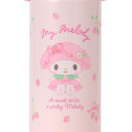 Japan Sanrio Original Stainless Steel Bottle (S) With Cup Shoulder Strap - My Melody : Pink - 6