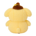 Japan Sanrio Original Flocked Figure Mascot Keychain - Pompompurin - 3