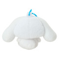 Japan Sanrio Original Flocked Figure Mascot Keychain - Cinnamoroll - 3