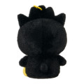 Japan Sanrio Original Flocked Figure Mascot Keychain - Bad Badtz-maru - 3