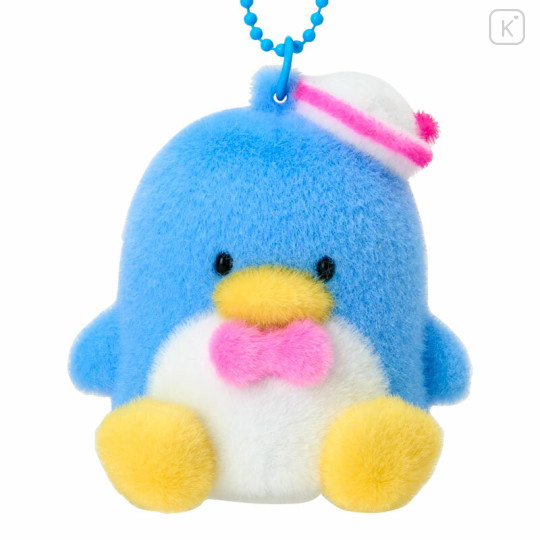 Japan Sanrio Original Flocked Figure Mascot Keychain - Tuxedo Sam - 2