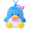 Japan Sanrio Original Flocked Figure Mascot Keychain - Tuxedo Sam - 2